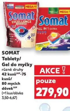 Kaufland Somat gel do myčky nabídka