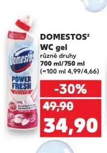 Kaufland Domestos wc gel nabídka