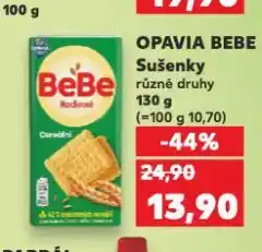 Kaufland Opavia bebe sušenky nabídka