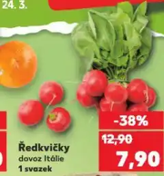 Kaufland Ředkvičky nabídka
