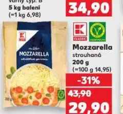 Kaufland Mozzarella nabídka