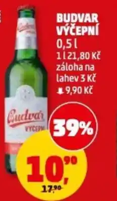 Penny Market Budvar výčepní nabídka