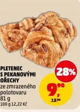 Penny Market Pletenec s pekanovými ořechy nabídka