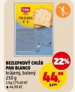 Penny Market Bezlepkový chléb pan blanco nabídka