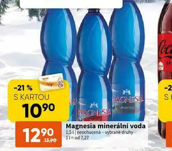 Terno Magnesia minerální voda nabídka