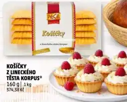 Penny Market Košíčky z lineckého těsta korpus nabídka
