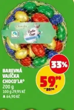 Penny Market Barevná vajíčka choco'la nabídka