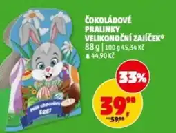 Penny Market Čokoládové pralinky velikonoční zajíček nabídka