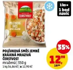 Penny Market Polévková směs jemně krájená mrazivá čerstvost nabídka