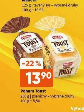 Terno Penam toust nabídka