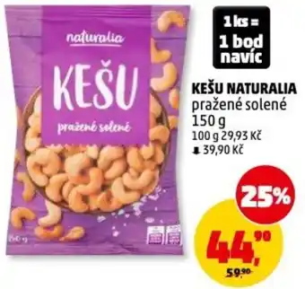 Penny Market Kešu naturalia pražené solené nabídka