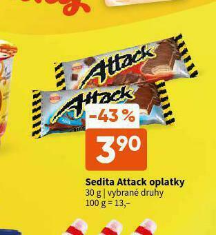 Terno Sedita attack oplatky nabídka