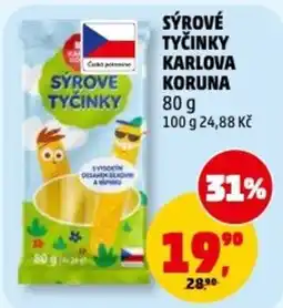 Penny Market Syrove tyčinky karlova koruna nabídka