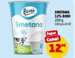 Penny Market Smetana 12% Boni nabídka