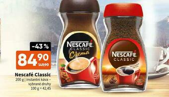 Terno Nescafé classic instantní káva nabídka