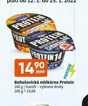 Terno Bohušovická mlékárna protein nabídka