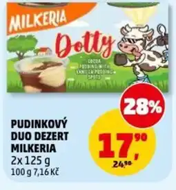 Penny Market Pudinkový duo dezert milkeria nabídka