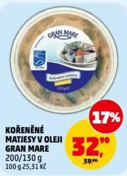 Penny Market Kořeněné matjesy v oleji Gran mare nabídka