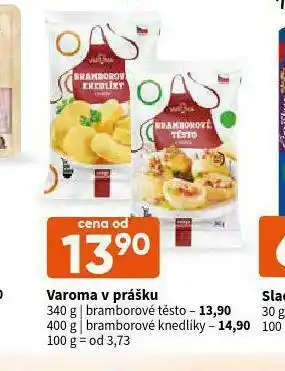 Terno Varoma v prášku bramborové těsto nabídka