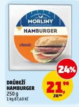 Penny Market Drůbeží Hamburger nabídka