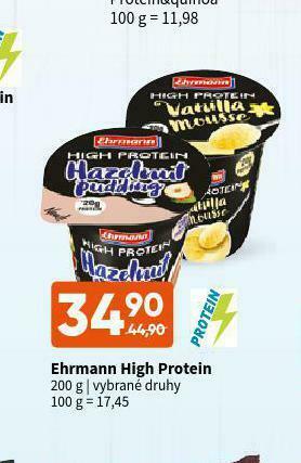 Terno Ehrmann high protein nabídka