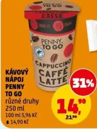 Penny Market Kavovy Nápoj penny to go nabídka
