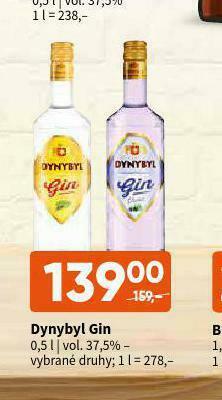 Terno Dynybyl gin nabídka