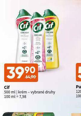 Terno Cif krém nabídka