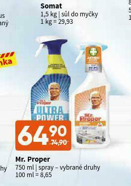 Terno Mr. proper spray nabídka
