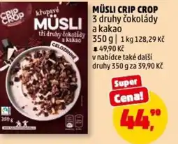 Penny Market Müsli crip crop nabídka