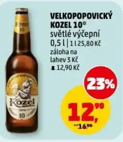 Penny Market Velkopopovický kozel 10 nabídka