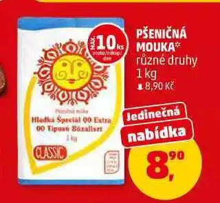 Penny Market PŠENIČNÁ MOUKA nabídka
