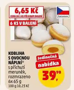 Penny Market KOBLIHA S OVOCNOU NÁPLNÍ nabídka