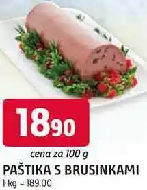Trefa PAŠTIKA S BRUSINKAMI nabídka