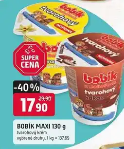 Trefa BOBÍK MAXI nabídka