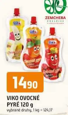 Trefa VIKO OVOCNÉ PYRÉ nabídka