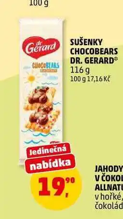 Penny Market SUŠENKY COCOBEARS DR. GERARD nabídka