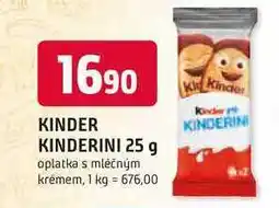 Trefa KINDER KINDERINI nabídka