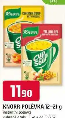 Trefa KNORR POLÉVKA nabídka