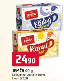 Trefa JEMČA 40 g ART čaj bylinný, vybrané druhy nabídka