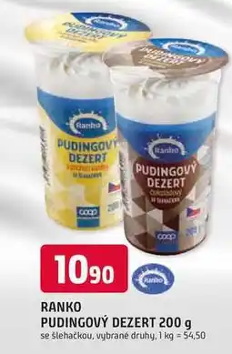 Trefa RANKO PUDINGOVÝ DEZERT 200 g se šlehačkou nabídka