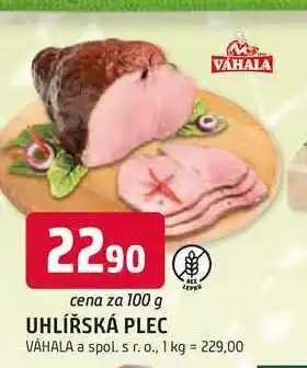 Trefa UHLÍŘSKÁ PLEC nabídka