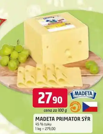 Trefa MADETA PRIMATOR SÝR 45% tuku nabídka