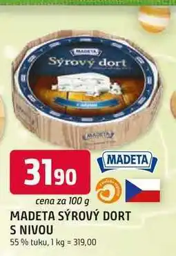 Trefa MADETA SÝROVÝ DORT S NIVOU 55% tuku nabídka