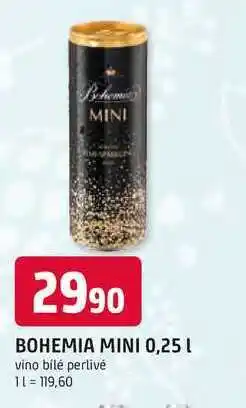 Trefa BOHEMIA MINI 0,25 l vino bílé perlivé nabídka