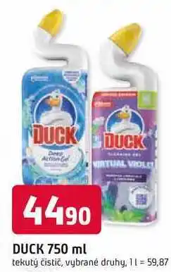 Trefa DUCK 750 ml tekutý čistič, vybrané druhy nabídka