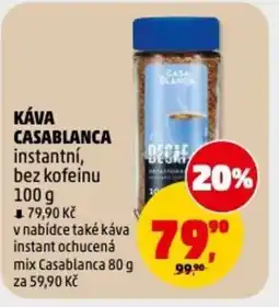 Penny Market Káva casablanca instantní, bez kofeinu nabídka