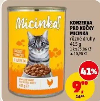 Penny Market Konzerva pro kočky micinka nabídka