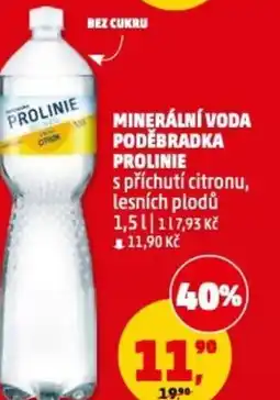 Penny Market Minerální voda poděbradka prolinie nabídka