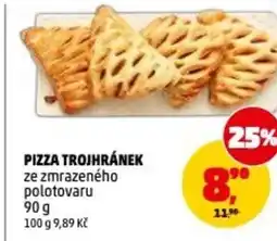 Penny Market Pizza trojhránek nabídka
